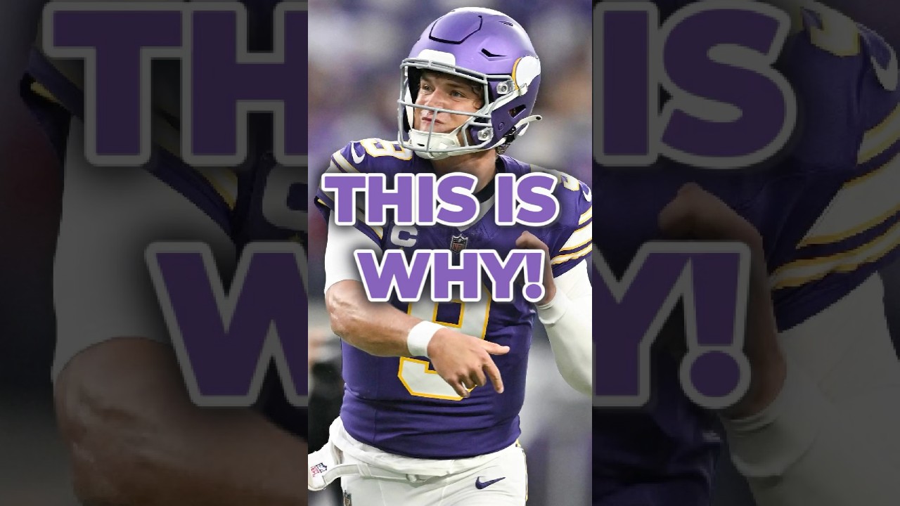 THIS IS WHY J.J. McCarthy Hasn’t Played Since Week 2 #shorts #minnesotavikings