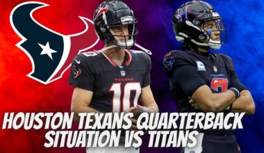 Houston Texans Quarterback Situation VS Titans