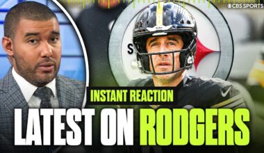 Steelers pull away in second half to defeat Bengals as Aaron Rodgers exits game with hand injury