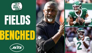 Reacting to Jets HC Aaron Glenn Benching Justin Fields for Tyrod Taylor!