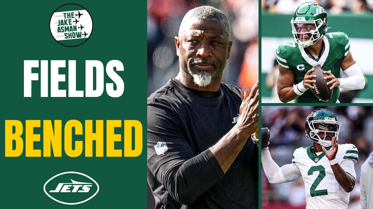 Reacting to Jets HC Aaron Glenn Benching Justin Fields for Tyrod Taylor!