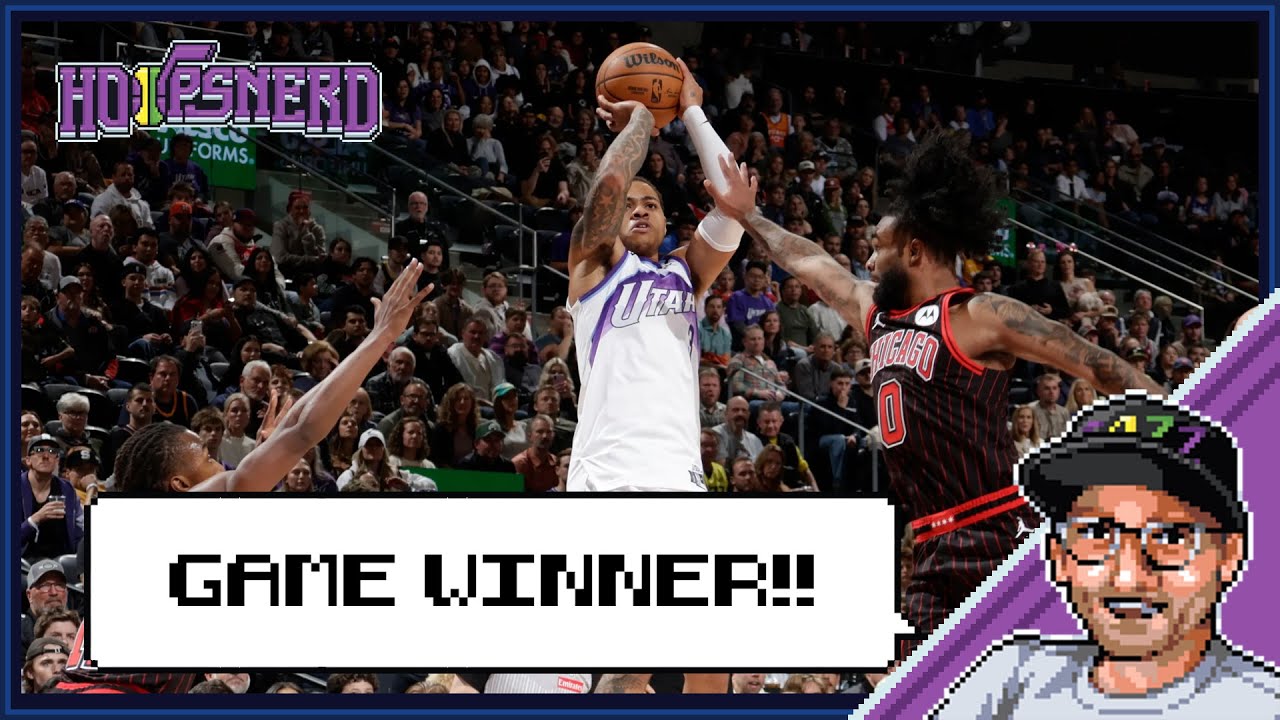 Utah Jazz vs Chicago Bulls Post Game | Keyonte George game winner! | Hoops Nerd Show