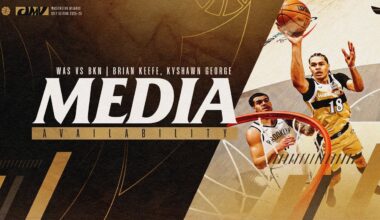 Media Availability: Head Coach Brian Keefe and Kyshawn George | 11.16.25