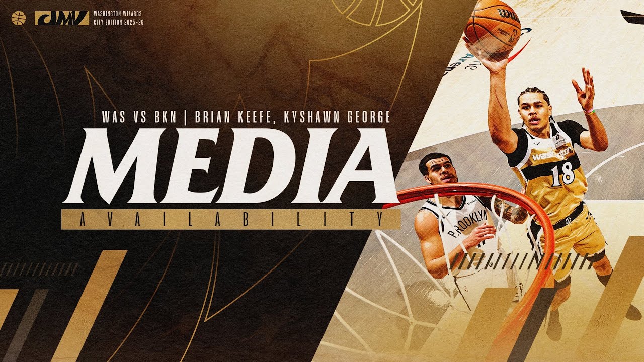 Media Availability: Head Coach Brian Keefe and Kyshawn George | 11.16.25