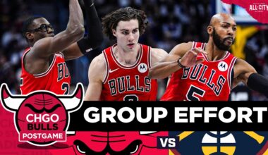 BULLS POSTGAME: Cardiac Bulls Survive THRILLER, Upset Nuggets! | CHGO Bulls Podcast