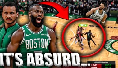 The Celtics CAN’T Keep Getting Away with this…