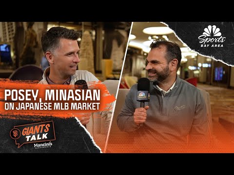 Giants Talk: Buster Posey, Zack Minasian share their view of Japanese MLB market | NBCSBA