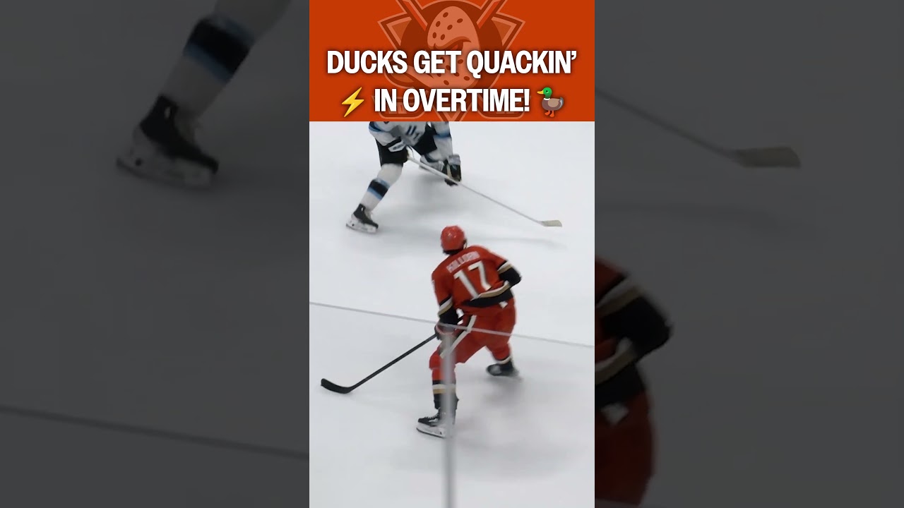 Ducks finish ELECTRIC comeback in OT! 🫨