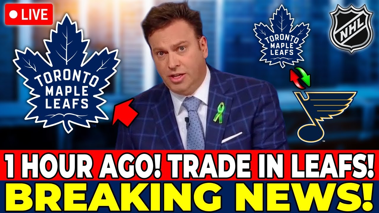 THE LEAFS JUST PULLED OFF A BLOCKBUSTER TRADE! NHL CONFIRMS TRADE RUMORS! TORONTO MAPLE LEAFS NEWS