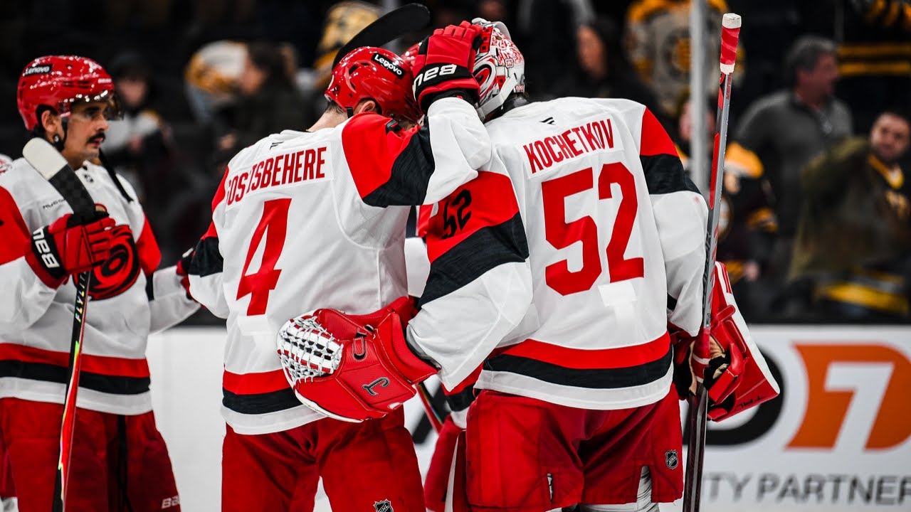 Carolina Hurricanes at Boston Bruins | Game Highlights | 11.17.2025
