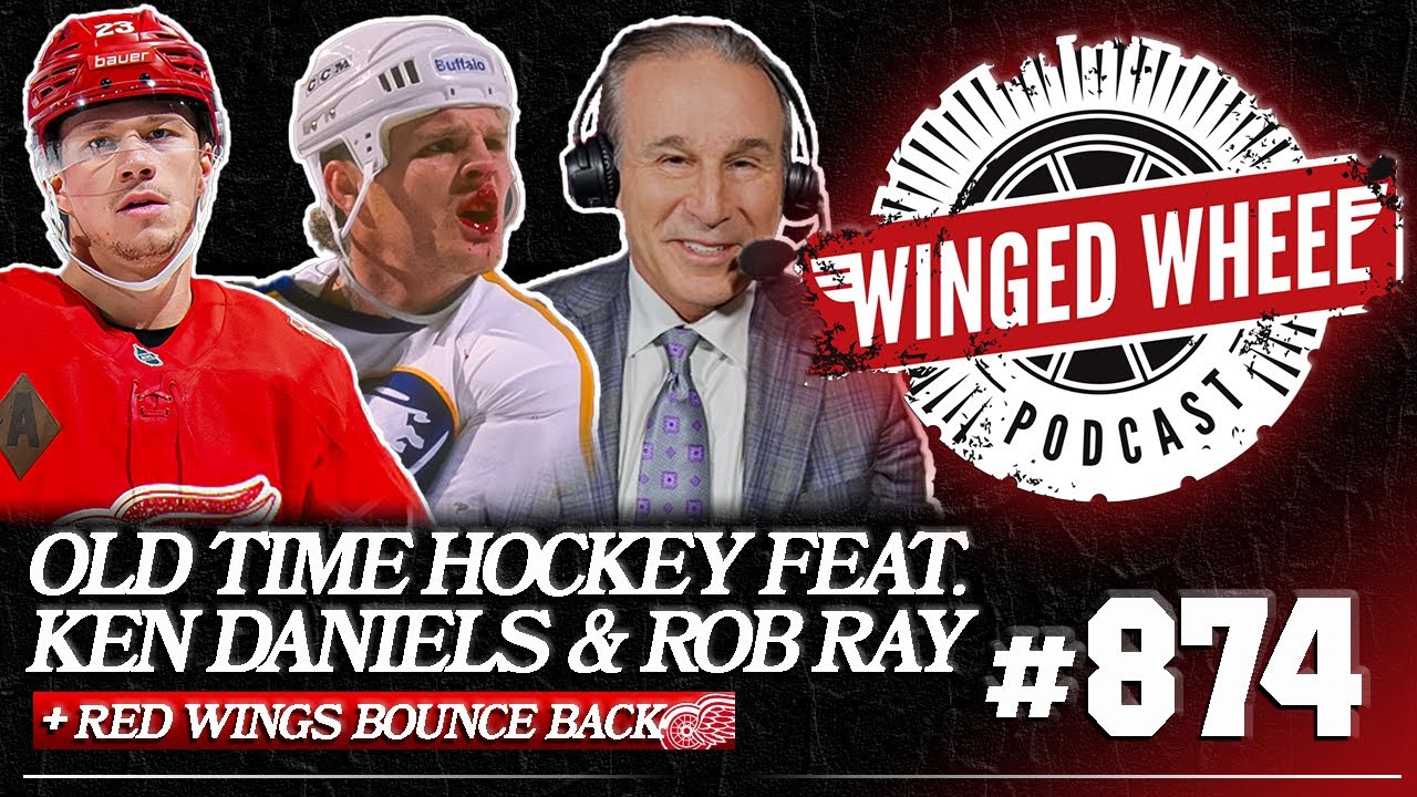 BENCHES CLEAR AT MSG! OLD TIME HOCKEY ft. Ken Daniels & Rob Ray - Winged Wheel Podcast - Nov. 16th