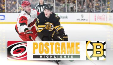 CONDENSED GAME: Boston Bruins vs. Carolina Hurricanes - 11/17/2025