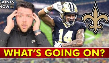 WTF?! What Are The Saints Doing With Devaughn Vele? New Orleans Saints Rumors