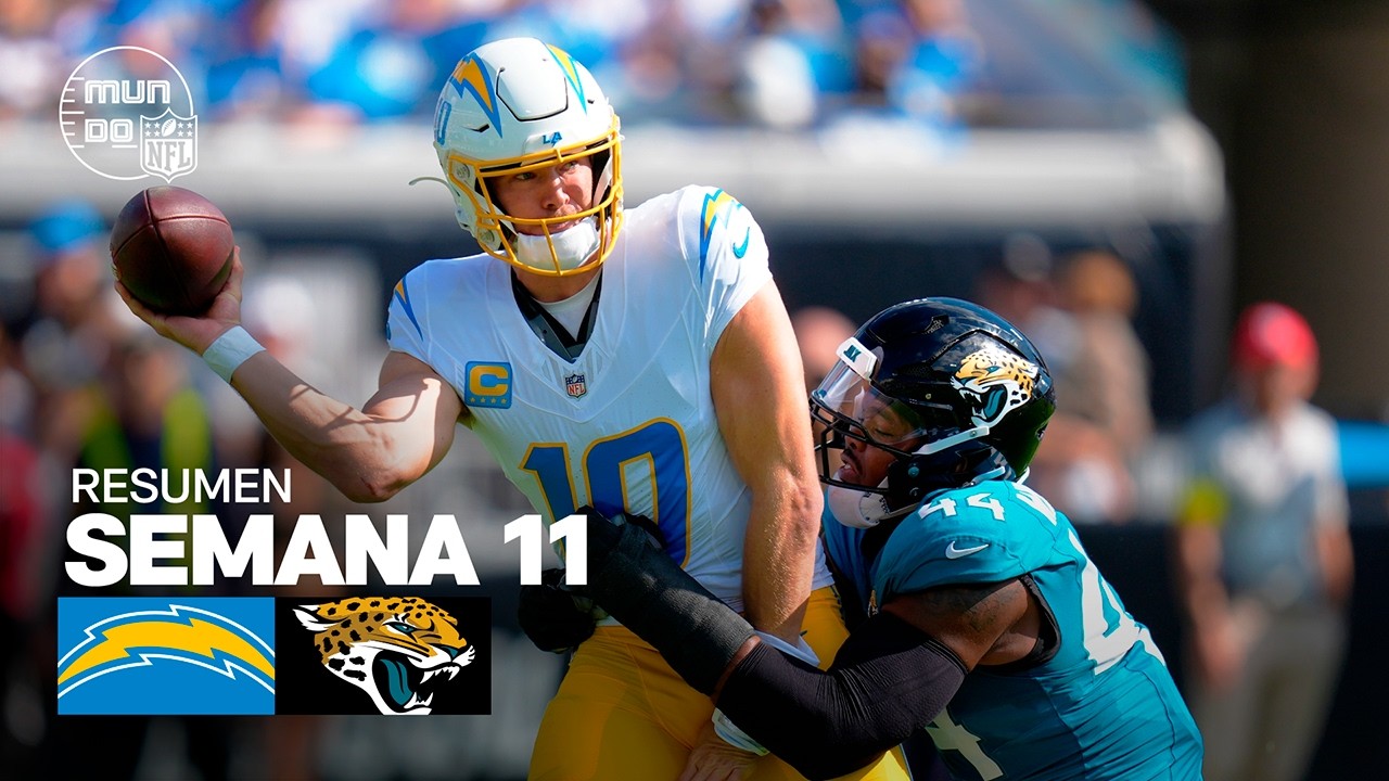 Los Angeles Chargers vs Jacksonville Jaguars | Resumen NFL español - Semana 11 | NFL Highlights 2025
