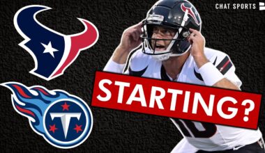 Houston Texans Injury Updates + Why DeMeco Ryans MUST Play Jaylin Noel More, Titans Week 11 Preview