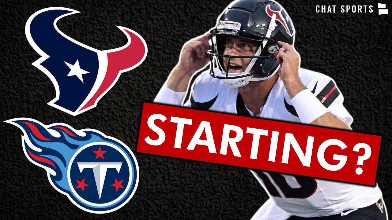 Houston Texans Injury Updates + Why DeMeco Ryans MUST Play Jaylin Noel More, Titans Week 11 Preview