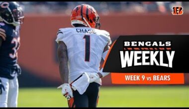 2025 Week 9 Chicago Bears at Cincinnati | Bengals Weekly