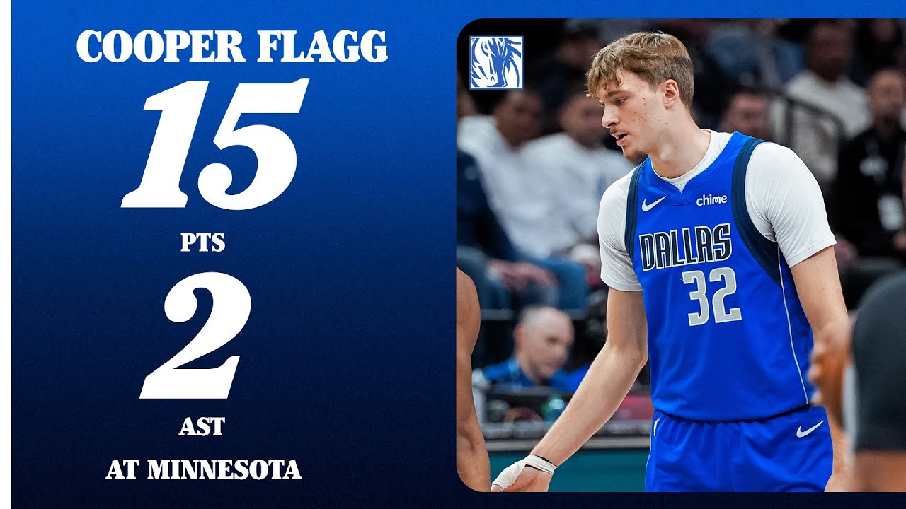 Cooper Flagg (15 PTS 2 AST) at Minnesota Timberwolves | November 17, 2025