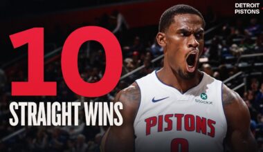 BEST Plays Of The Detroit Pistons 10-Game Winning Streak! 🔥 |  2025-26 Season