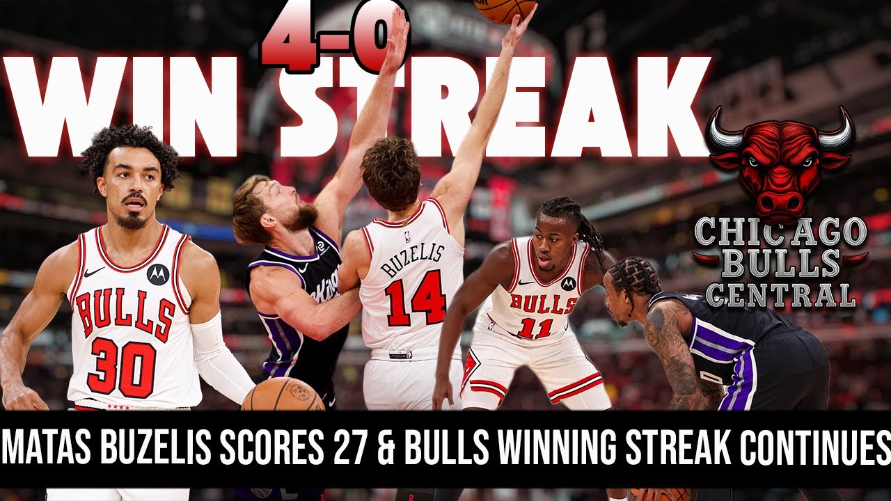 Matas Buzelis & Josh Giddey Combine For 47 Points To Keep Bulls Winning Streak Alive