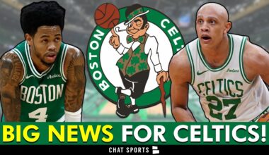 Celtics Receive A BUNCH OF MAJOR NEWS On Jordan Walsh, Anfernee Simons & More