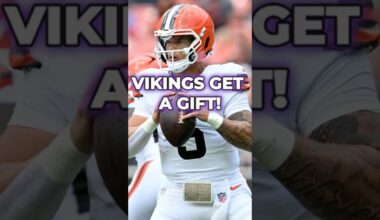 The Vikings Just Got A Gift From The Browns 🚨#shorts #minnesotavikings