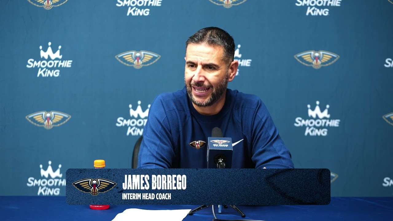 James Borrego on loss, Pelicans rookies | Pelicans-Thunder Postgame 11/17/2025