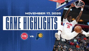 Pistons Make It 10 Straight! Highlights vs Pacers #pistons #detroitpistons #detroit #nba