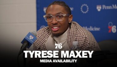 Philadelphia 76ers Postgame Media Availability 🎙️ | Tyrese Maxey | 11.17.25
