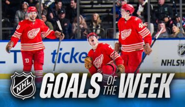 Pastrnak’s 400th Ignites a Wild Week | NHL Week 6 Best Goals