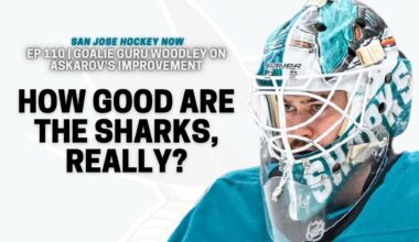 How Good Are the Sharks, Really? | EP 110 Goalie Guru Woodley on Askarov’s Improvement