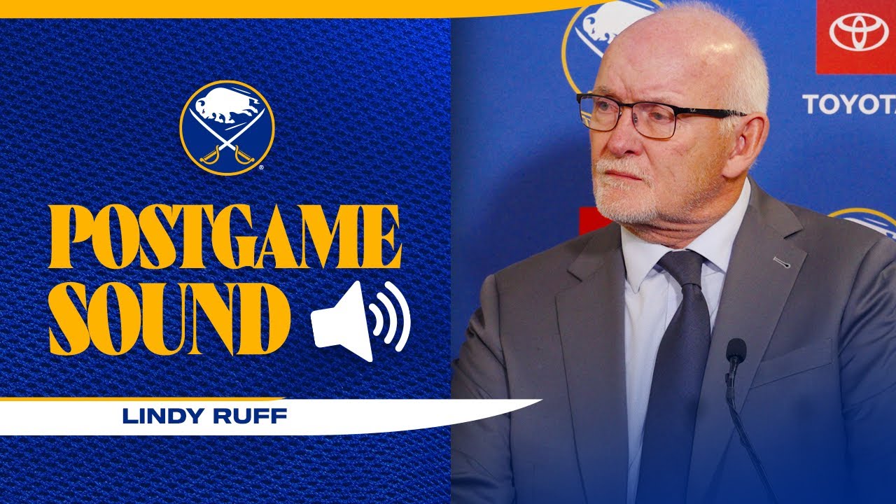 "Our Best Game" | Lindy Ruff After 5-1 Win Over Edmonton Oilers | Buffalo Sabres