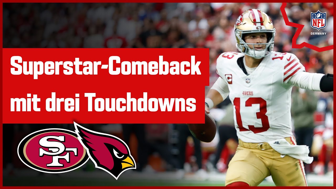 49ers vs. Cardinals | NFL-Highlights auf Deutsch 🇩🇪 | 11. Spieltag, Saison 2025