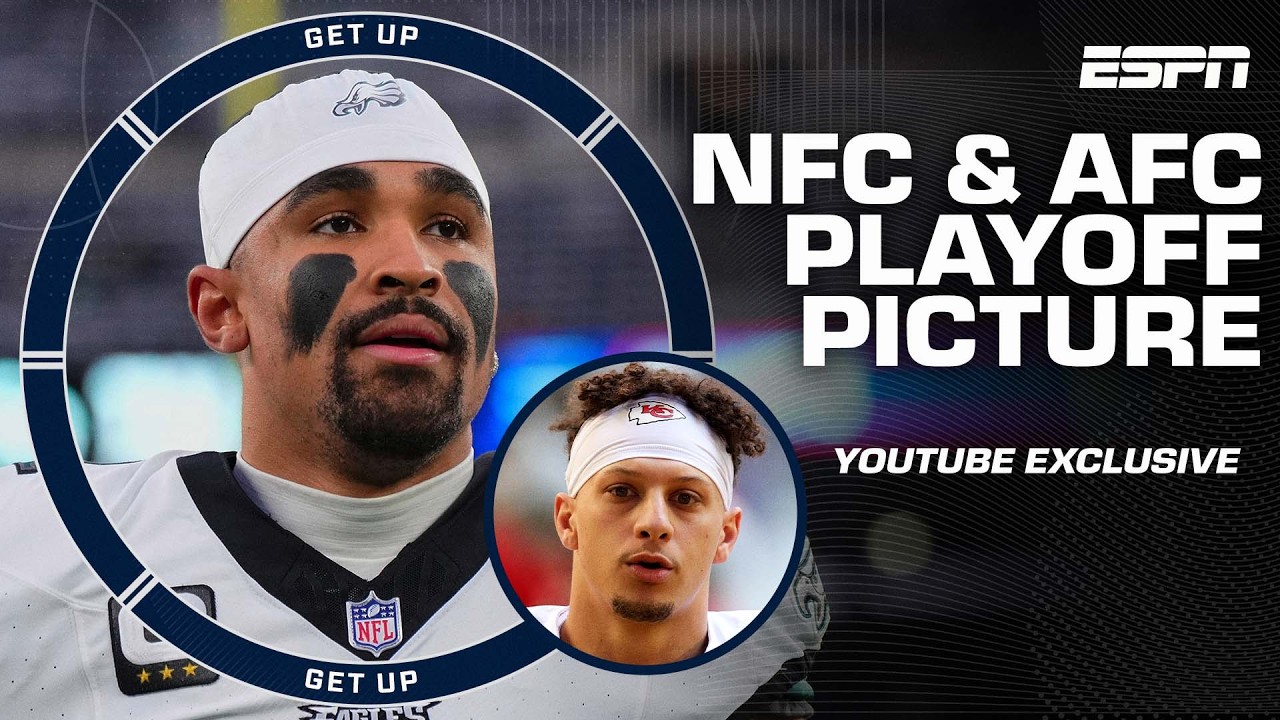 NFC and AFC playoff picture 🏈 Seed projections, chances and outlooks | Get Up YouTube Exclusive