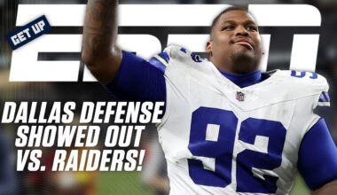 Cowboys vs. Raiders REACTION 👀 Good game or good SIGN for Dallas' defense? 🍿 | Get Up