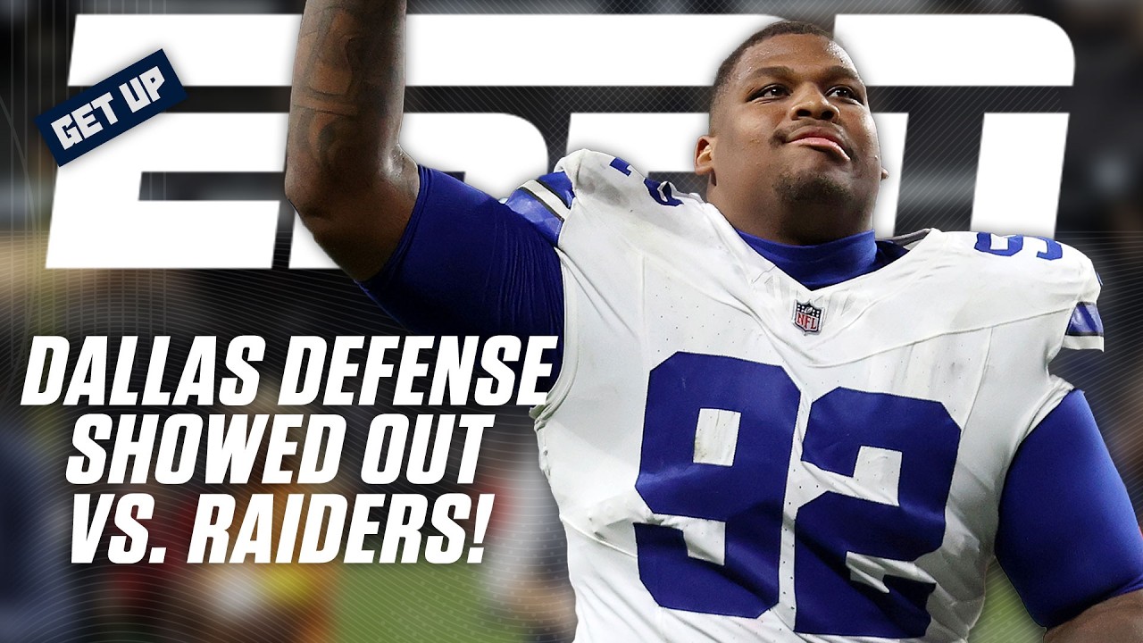 Cowboys vs. Raiders REACTION 👀 Good game or good SIGN for Dallas' defense? 🍿 | Get Up