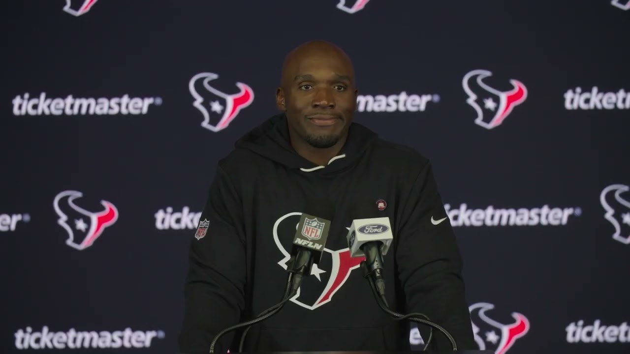 DeMeco Ryans Texans Week 9 Media Availability | Full Postgame Press Conference vs. Broncos