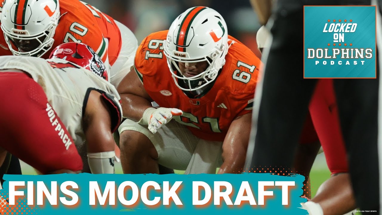 MOCK DRAFT | Miami Dolphins' 2026 Outlook For A Critical NFL Draft Shifting As Wins Shake Up Order