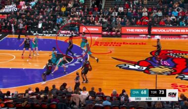 CHARLOTTE HORNETS complete horse crap coaching vs. TORONTO RAPTORS
