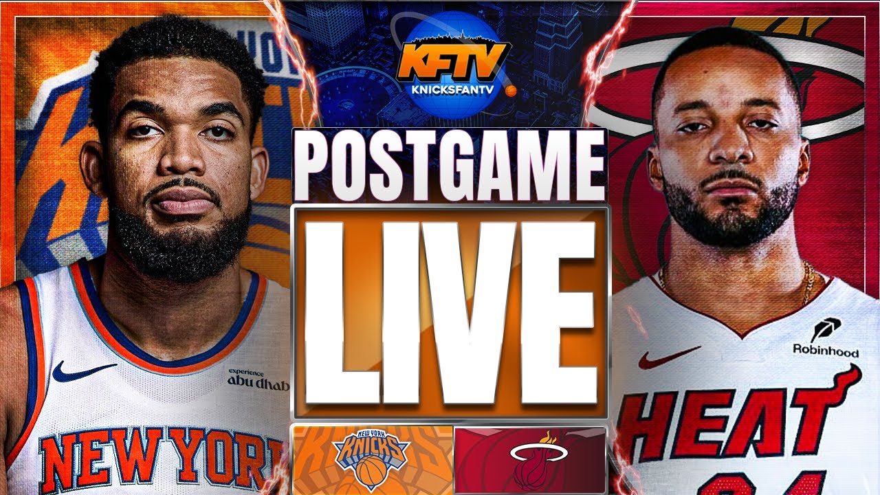 Knicks vs Heat Post Game Show | Live Calls and Reactions! EP 652