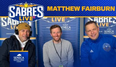 The Athletic's Matthew Fairburn On Forward Lines And Sabres Goalie Future | Buffalo Sabres