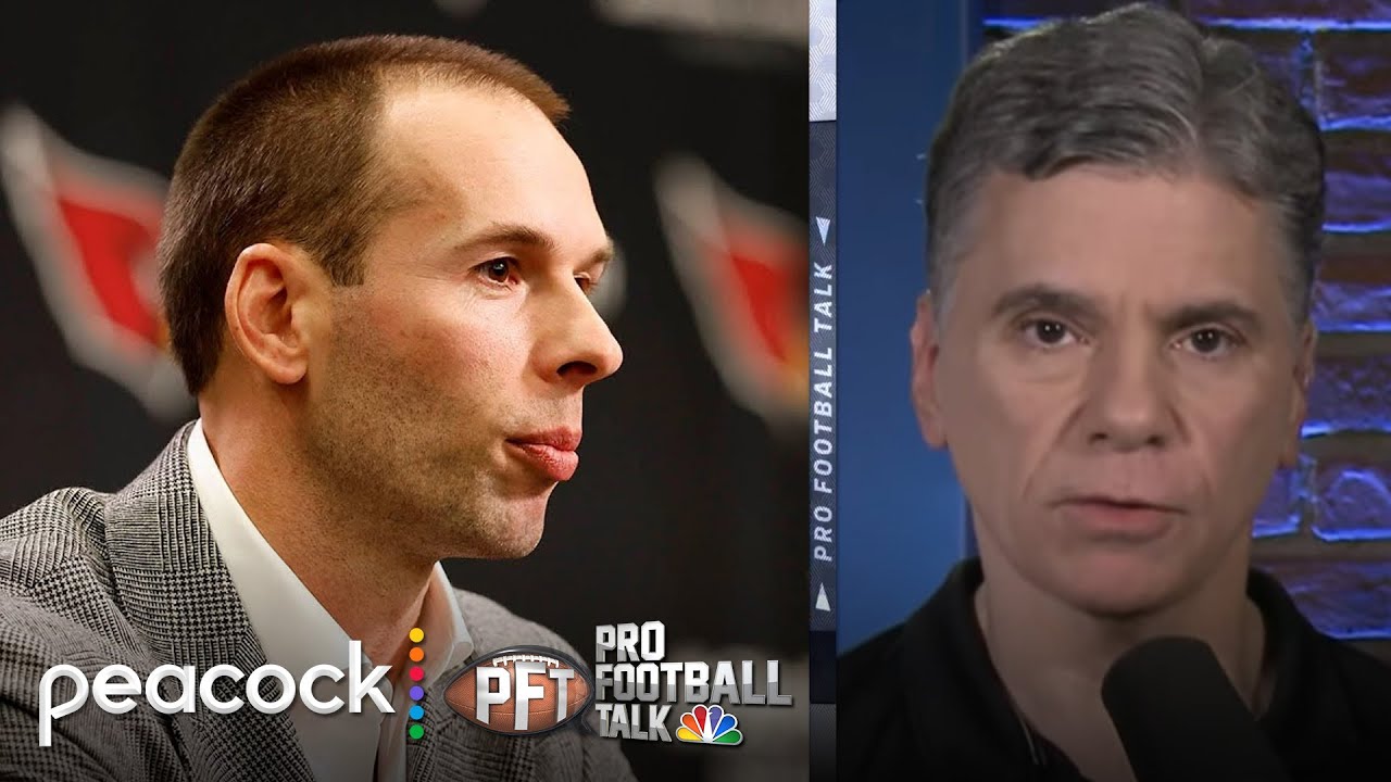 Arizona Cardinals’ Jonathan Gannon on hot seat entering Week 12 | Pro Football Talk | NFL on NBC