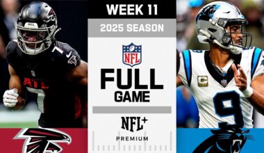 Atlanta Falcons vs. Carolina Panthers FULL GAME | 2025 NFL Season Week 11