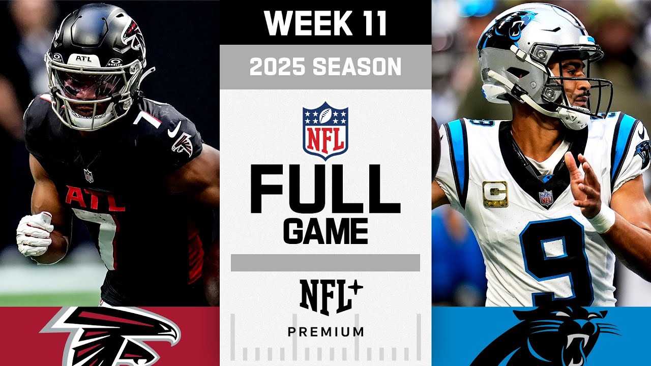Atlanta Falcons vs. Carolina Panthers FULL GAME | 2025 NFL Season Week 11