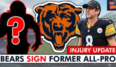 🚨Chicago Bears Sign Former ALL-PRO + Aaron Rodgers Injury Update