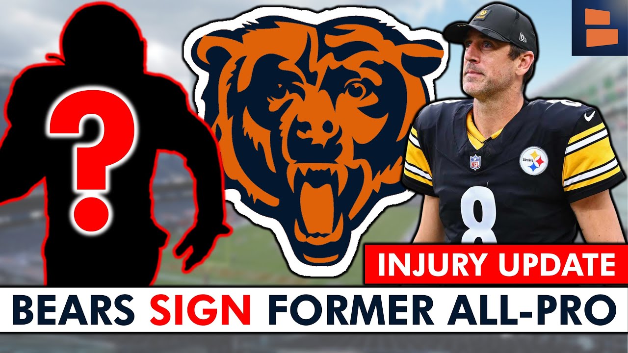 🚨Chicago Bears Sign Former ALL-PRO + Aaron Rodgers Injury Update