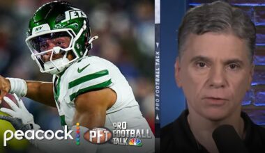 New York Jets bench Justin Fields to start Tyrod Taylor in Week 12 | Pro Football Talk | NFL on NBC