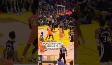 🕷️ Spida madness. #donovanmitchell #cavs #nba