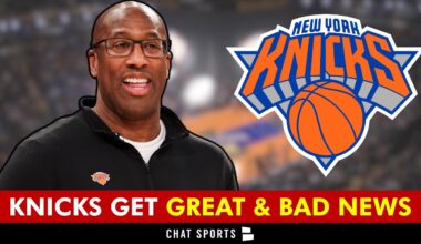 🚨Knicks Just Got GREAT & BAD NEWS