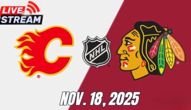 NHL LIVE: Chicago Blackhawks vs Calgary Flames – Full Game Live Regular Season | November 18, 2025